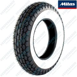 Pneu MITAS B13 3.50-8" FAIXA BRANCA para Vespa e Lambretta