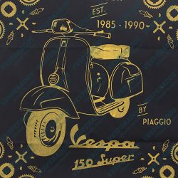 Bandana Vespa Super Preta