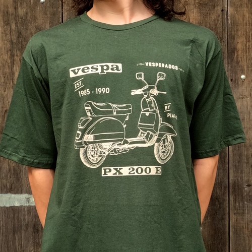 Camiseta Vespa PX verde