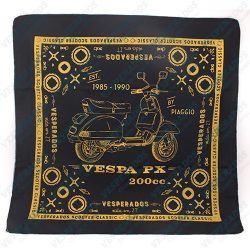 Bandana Vespa PX 200 Preta