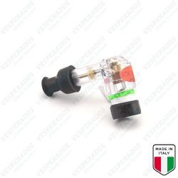 Cachimbo de vela transparente