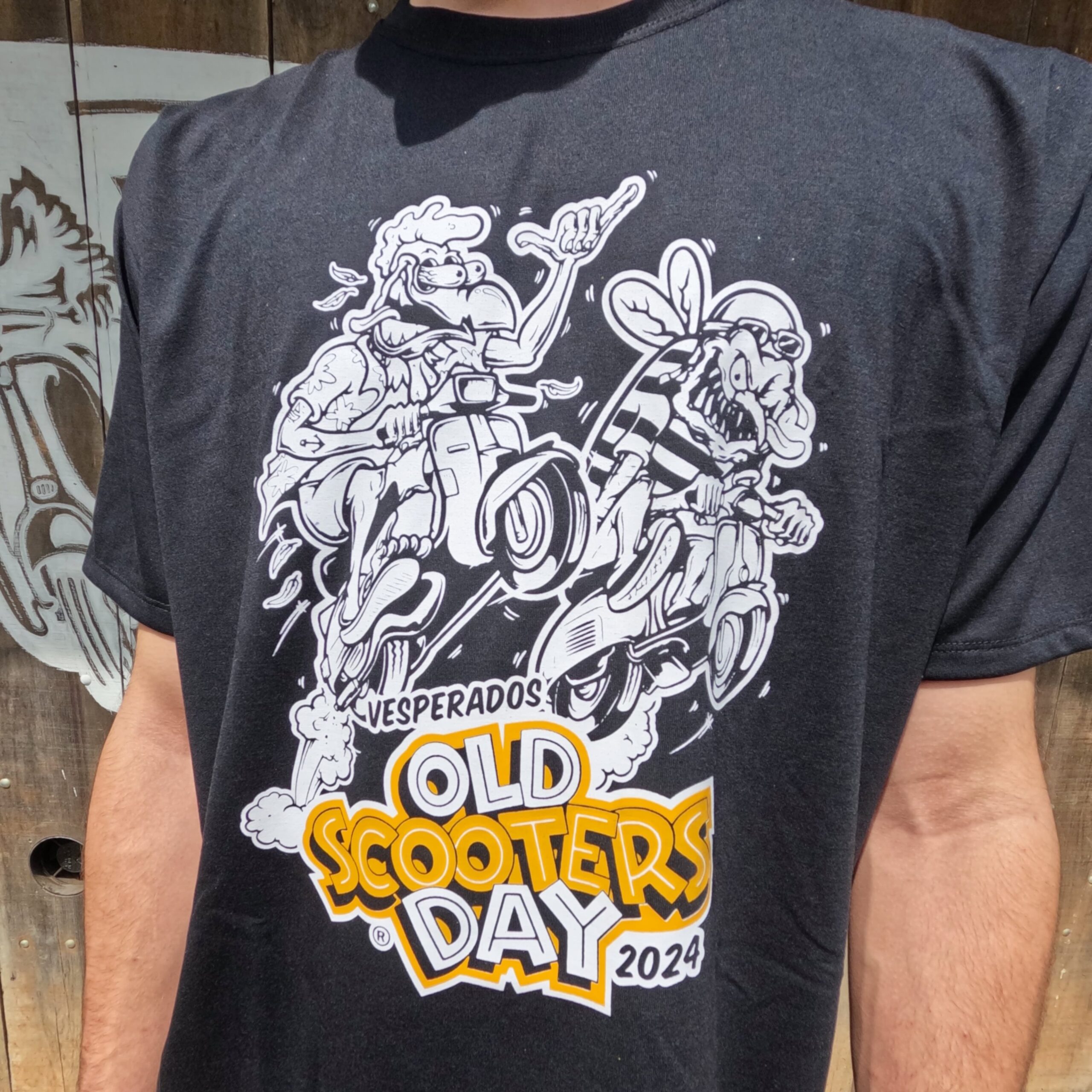 camiseta Old scooters day