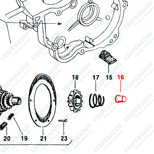 tampo arvore primaria PX200